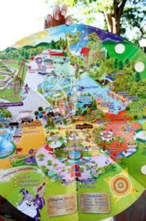 Enchanted Kingdom Map