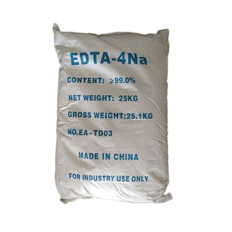 Edta 4na Sodium Edetate For Water Treatment Sodium Edetate Materialoffers