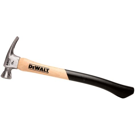 Dewalt Oz Smooth Face High Velocity Framing Hammer With Hickory Axe