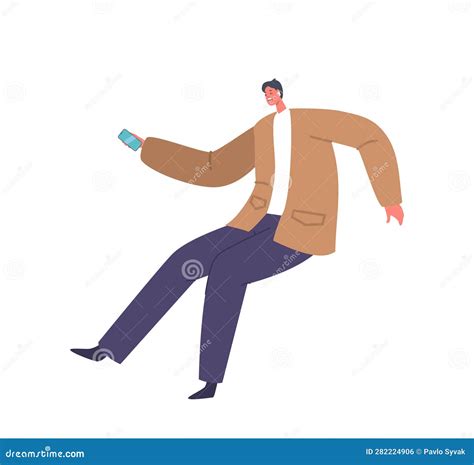 Frozen Moment Of Two Particles Collision Cartoon Vector | CartoonDealer