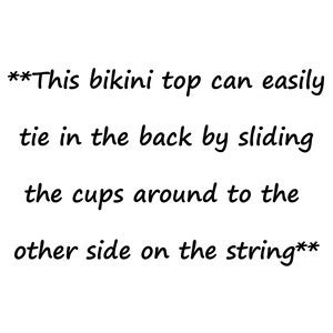Pink Camo String Bikini With Front Tie Top Pink Trim Camouflage Bikini Scrunched Or Not