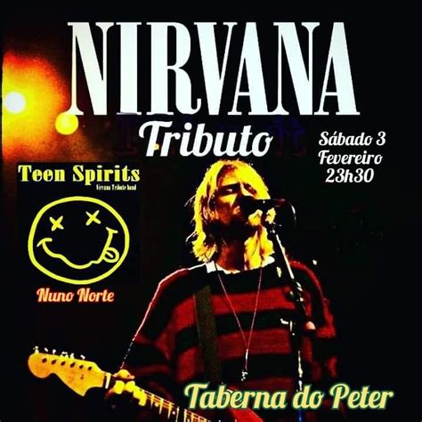 Teen Spirits Nirvana Tribute Band Agenda Cultural Do Minho