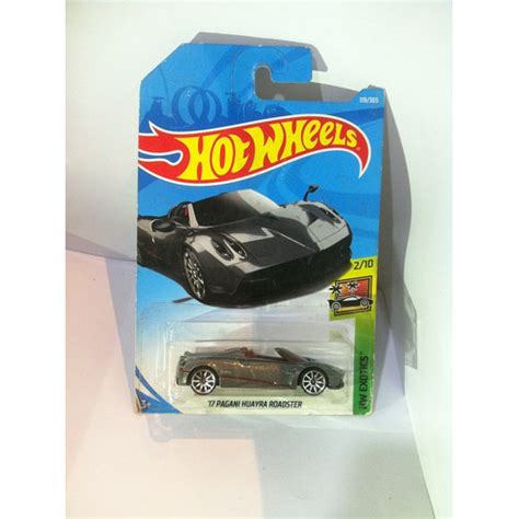 Jual Hot Wheels Hw Exotics Pagani Huayra Roadster Grey Mattel Kota Tangerang