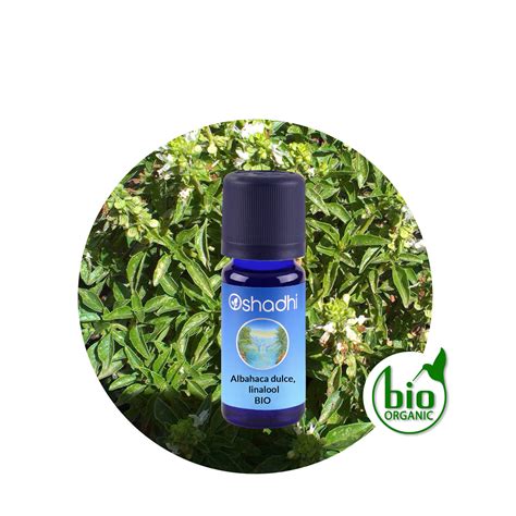 Aceite Esencial De Albahaca Dulce Linalool Oshadhi