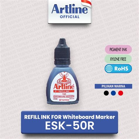 Jual ARTLINE Tinta Isi Ulang Refill Ink For Whiteboard Marker Botol