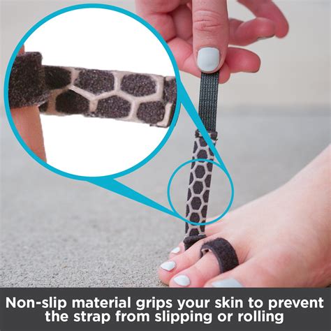 Galleon - BraceAbility Buddy Tape Toe Splint Wraps | Non-Slip Taping Straps For Treating A ...