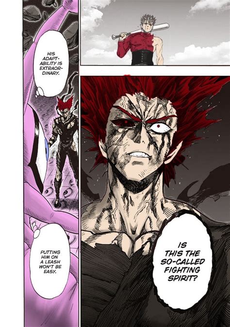 Oc Coloring I Decided To Do A Quick Coloring Of This Garou Panel Because Garou Is Cool R