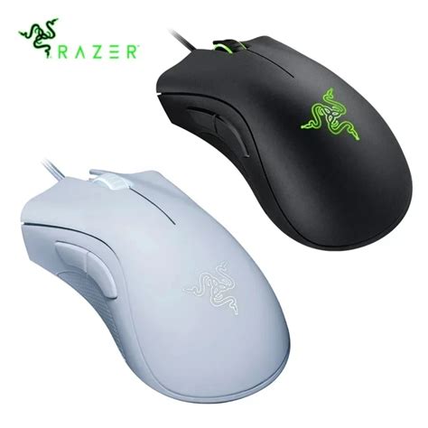 Проводная игровая мышь Razer DeathAdder Essential, игровая мышь 6400DPI ...