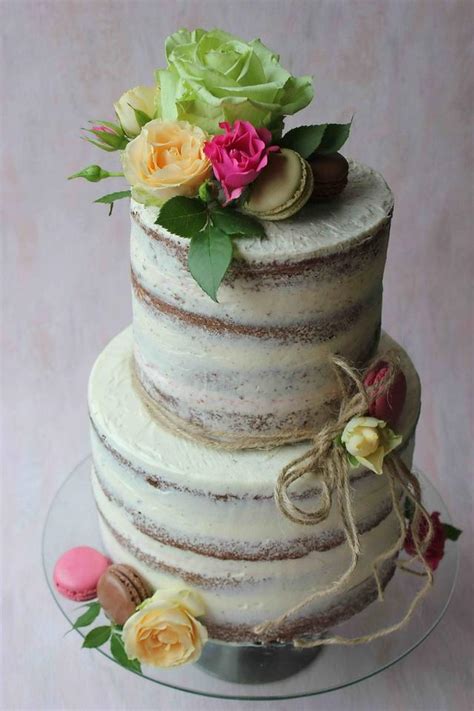 Semi Naked Cake Cake By Bubolinkata CakesDecor