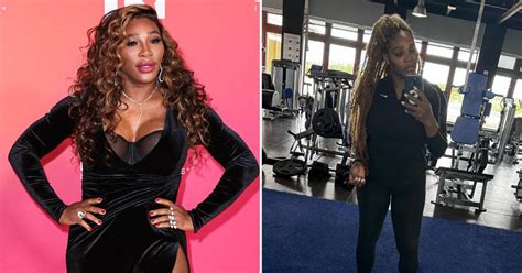 Serena Williams Spends Half Her Time In The Gym Taking Selfies: Photos