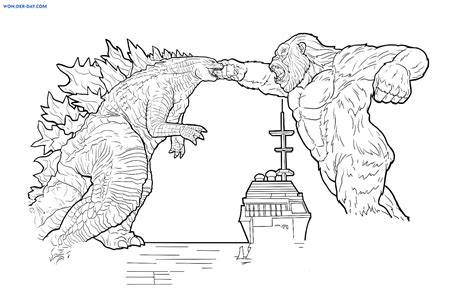 Dibujos De King Kong Para Colorear Deadpool Para Pintar E Imprimir