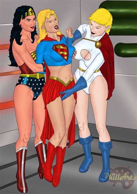 Supergirl Submited By Wonder Woman Powergirl By Phillarts Hentai Foundry