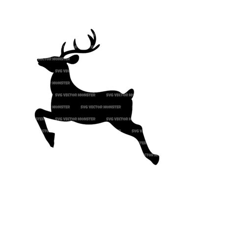 Christmas Reindeer Svg Deer Svg Vector Cut File For Cricut Inspire Uplift