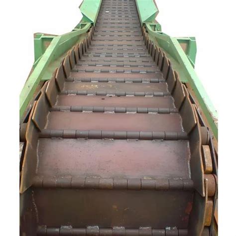 Mild Steel Flexible Conveyors Scrap Handling Conveyor System For