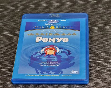 Ponyo Blu Raydvd Combo Etsy