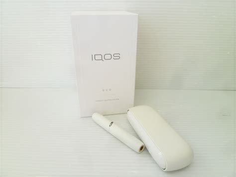 Xxx 喫煙グッズ Iqosアイコス 3 デュオ Iqos3duo 加熱式たばこ 電子タバコ ホワイト 使用品その他｜売買された