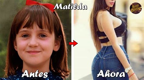 Matilda Antes Y Despues Youtube