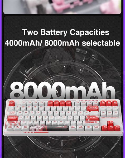 Lingbao K Pro Mechanical Keyboard Keys Tri Mode G Bt Type C Rgb Hot Swappable Customized