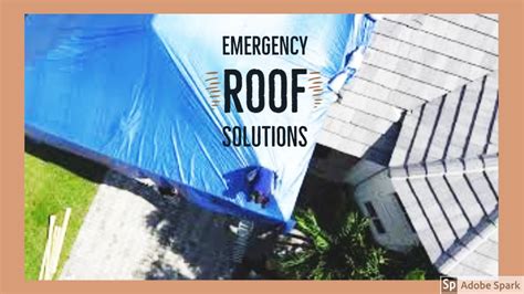 Best Emergency Roof Tarp Installation Solutions Youtube