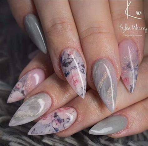 Glam And Glits Naked Acrylic Colour Keep It Casual NCA Glitter Arty Nails