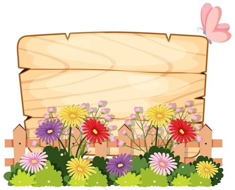 Plantilla De Banner Floral De Primavera Vector Premium