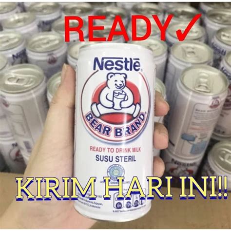 Jual Susu Beruang 189ml Bear Brand 1 Dus Isi 30 Kaleng Harga Grosir