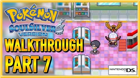 Pokemon SoulSilver Walkthrough Gameplay Let S Play Part 7 YouTube