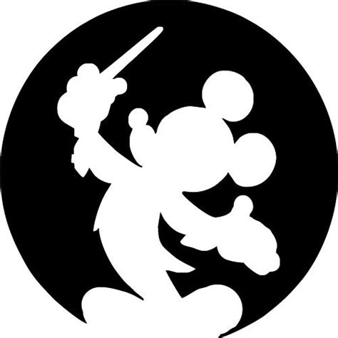 Mickey Mouse Silhouette - ClipArt Best