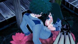 Deku Fucks Tsuyu Asui Cums In Her Tight Pussy My Hero Academia Hentai