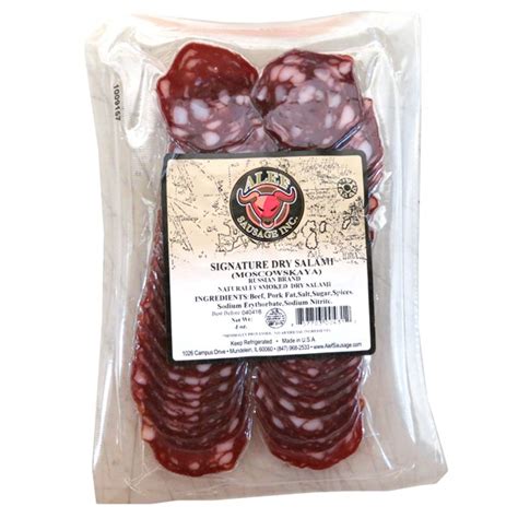 Салями Московская Фирменная, 4oz /113 гр | $9.99 - купить на RussianFoodUSA