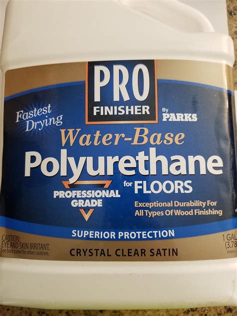 Amazon Rust Oleum Parks Pro Finisher Gal Crystal Clear Gloss