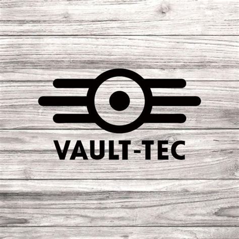 Fallout 4 Sticker Vault Tech Logo Vinyl Vehicle Laptop Decal Sticker