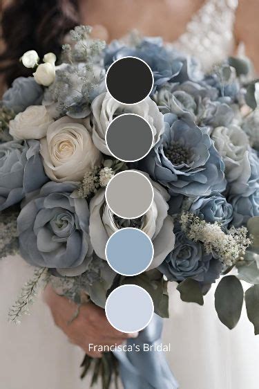 Dusty Blue And Gray Wedding Color Ideas Beautiful Dusty Blue And Gray