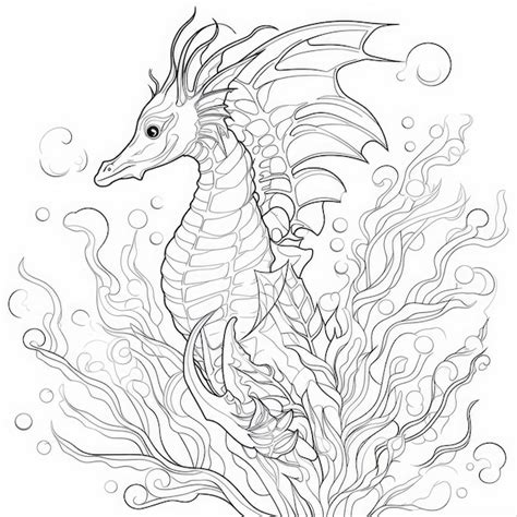 Leafy Sea Dragon Coloring Pages Banana By Andy Warhol Coloring Page