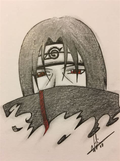 Uchiha Itachi Itachi Uchiha Art Naruto Sketch Naruto Uzumaki Art