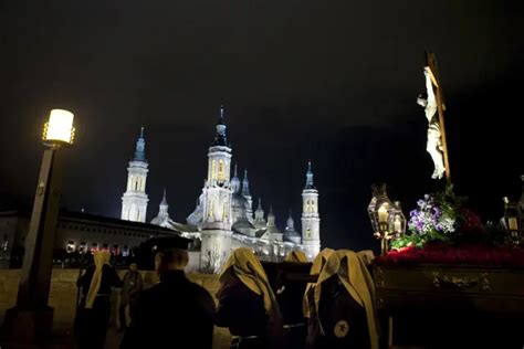 Semana Santa Zaragoza 2023 Dónde ver las procesiones del Martes Santo