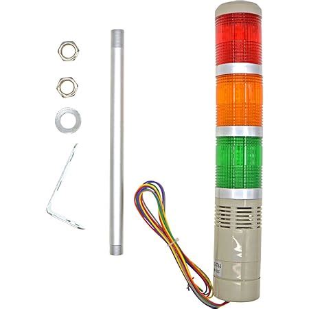 Amazon Baomain Industrial Signal Light Column Led Alarm Round