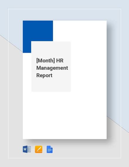 19 FREE Sample HR Report Templates PDF Word