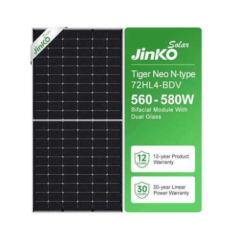 Jinko Solar Tiger Neo N Type Hl Bdv Cells W W W W