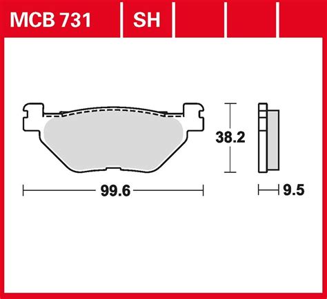 Bremsbelag TRW Sinter Street Yamaha FJR 1300AS ABS Automatic RP28 16