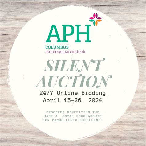Columbus - Browse and Bid now on our 2024 Silent Auction Fundraiser