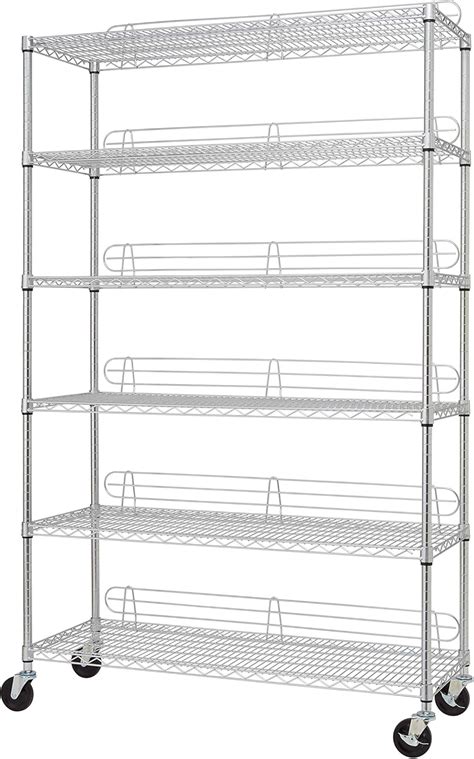 Amazon TRINITY EcoStorage Heavy Duty 6 Tier Adjustable Wire