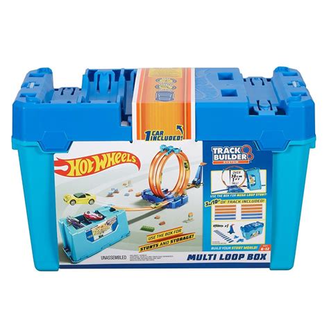 Трек Хот Вилс Петля 3 в 1 Hot Wheels Track Builder Multi Loop Box FLK90 Интернет магазин игрушек