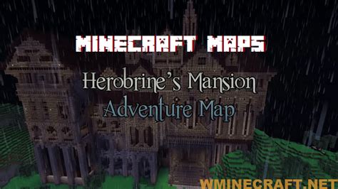 Herobrines Mansion Adventure Map Maps For Minecraft Wminecraft Net