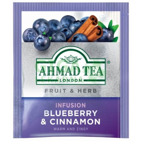 Ahmad Tea Blueberry Cinnamon 20x2g - GigaLékárna.cz