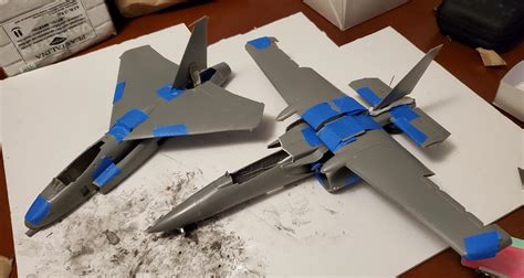 Building sci-fi jets from plastic model kits : r/Filmmakers