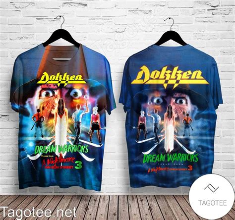 Dokken Dream Warriors Theme From A Nightmare On Elm Street 3 Shirt ...