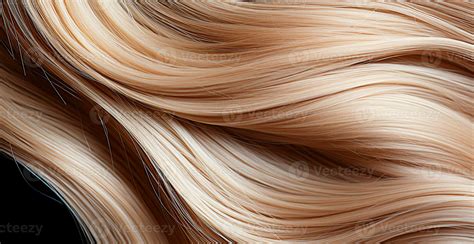 Blonde Hair Close Up As Background Women S Long Natural Blonde Hair Styling Wavy Shiny Curls