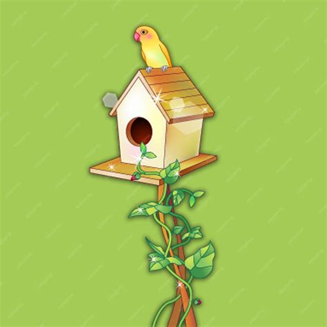 Premium Photo | Parrot house