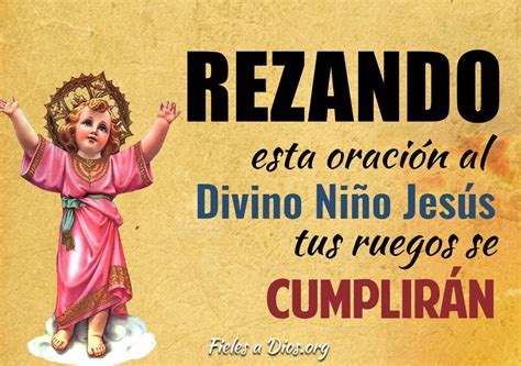 Tus ruegos se cumplirán rezando esta oración al Divino Niño Jesús